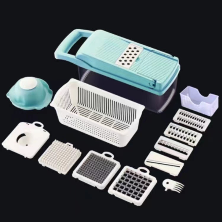12 In 1 Manual Vegetable Chopper Kitchen Gadgets Food Chopper Onion Cutter Vegetable Slicer - twinbrothersstore