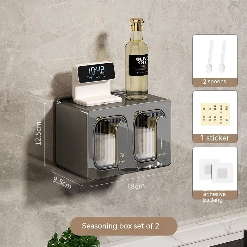 Drawer Type Seasoning Box Household Kitchen Spice Jars Combination - twinbrothersstore