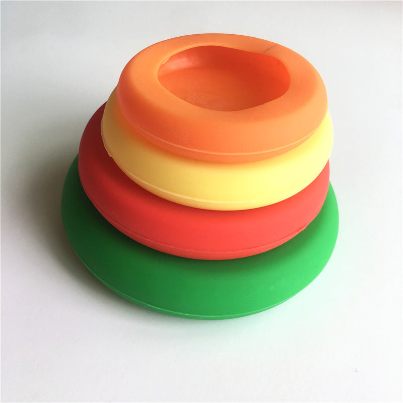 Silicone food preservation cover