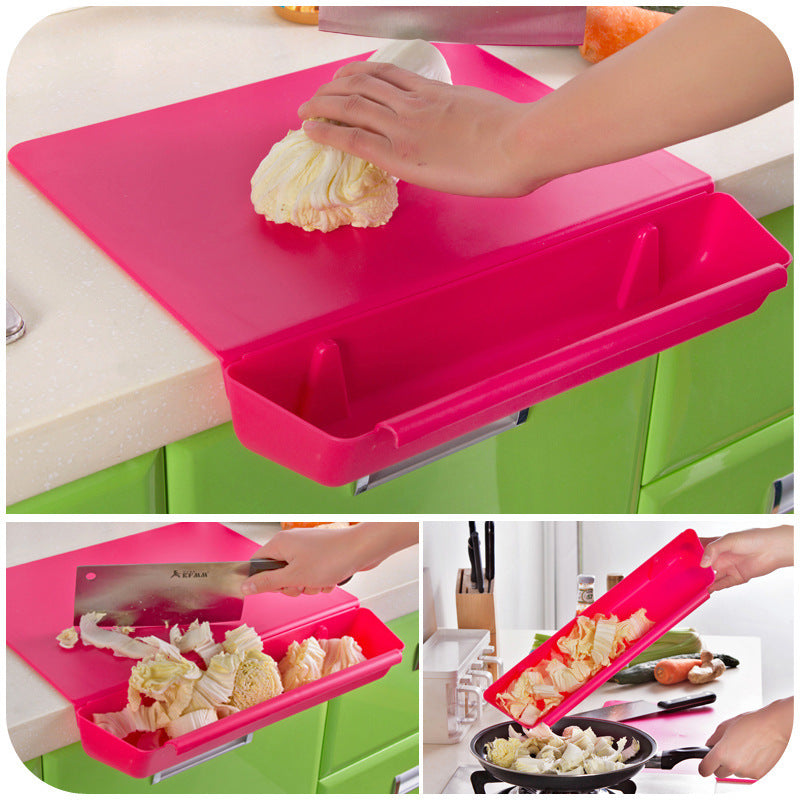 2-in-1 non-slip chopping board kitchen cutting board