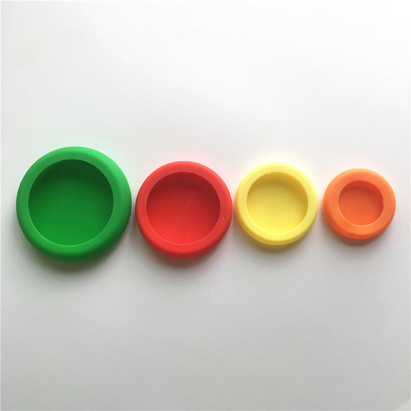 Silicone food preservation cover