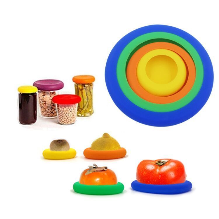 Silicone food preservation cover