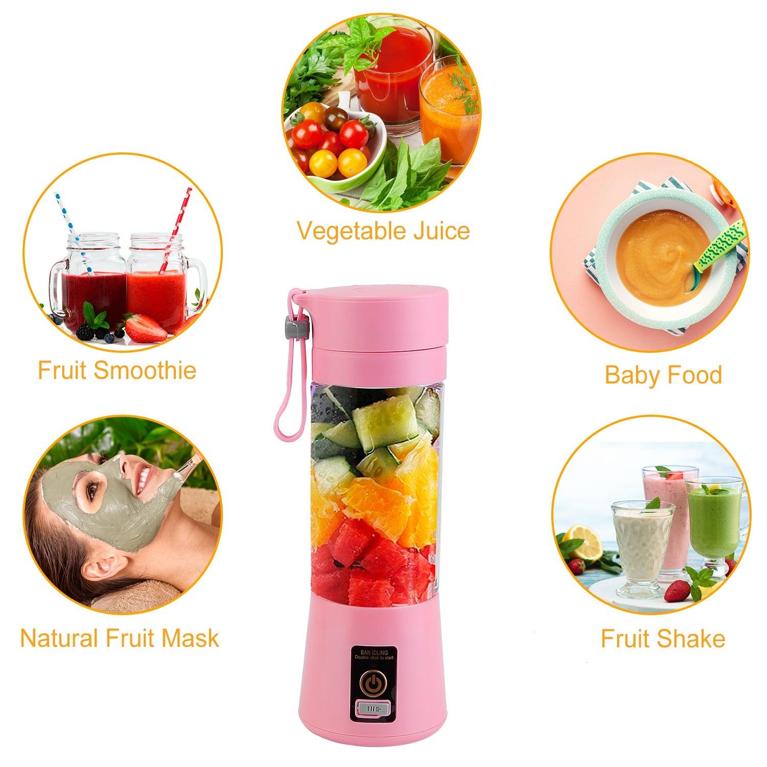 2024 Hot sale Best 380ML outdoor sport juicer electric ice smoothie food professor blender portable