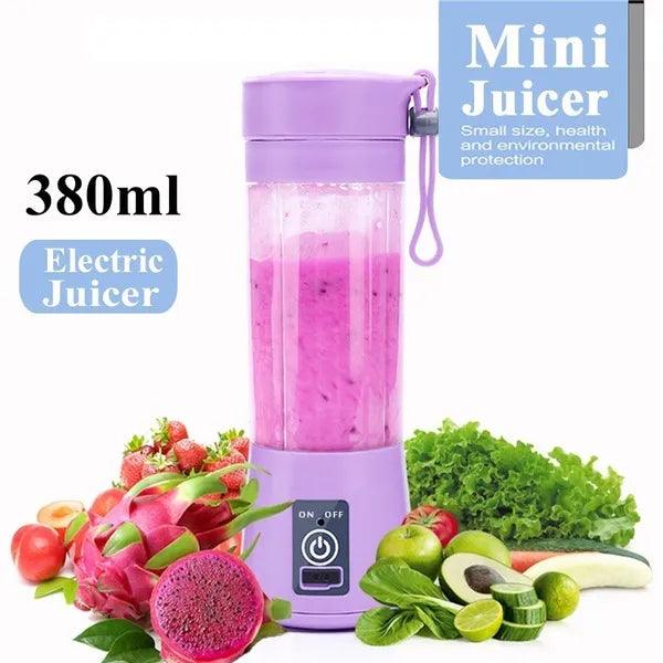 2024 Hot sale Best 380ML outdoor sport juicer electric ice smoothie food professor blender portable