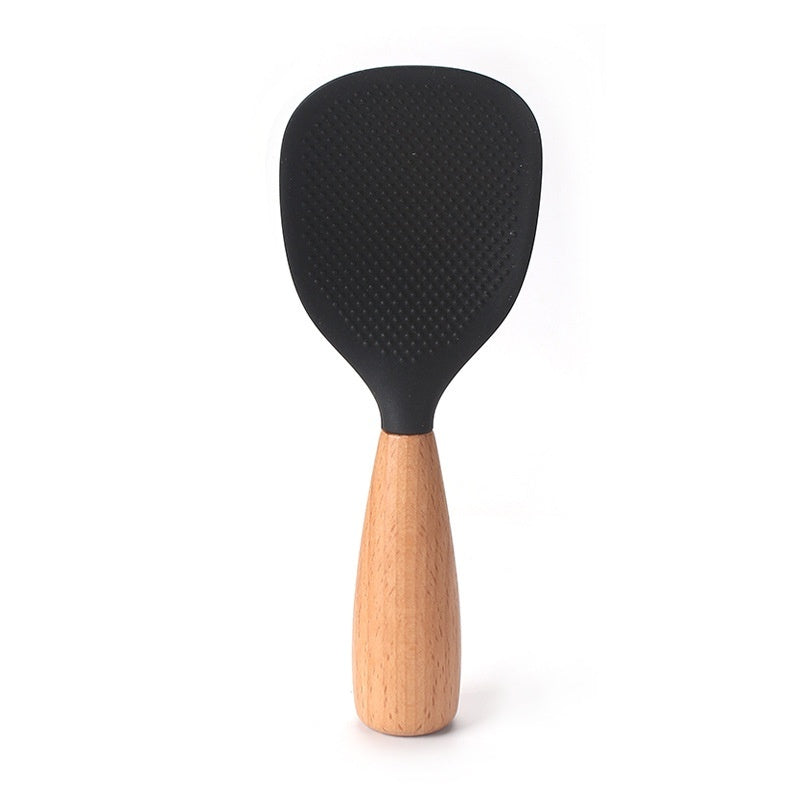 Stand Spoon Silicone Rice Shovel