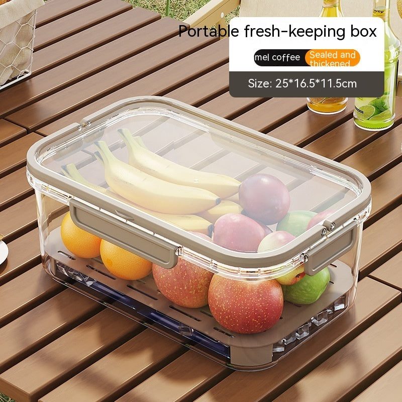 Food Grade Crisper Refrigerator Kitchen Storage Box