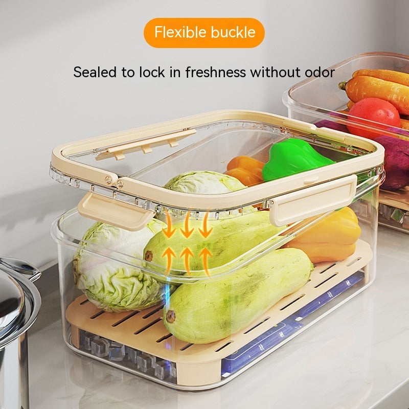 Food Grade Crisper Refrigerator Kitchen Storage Box