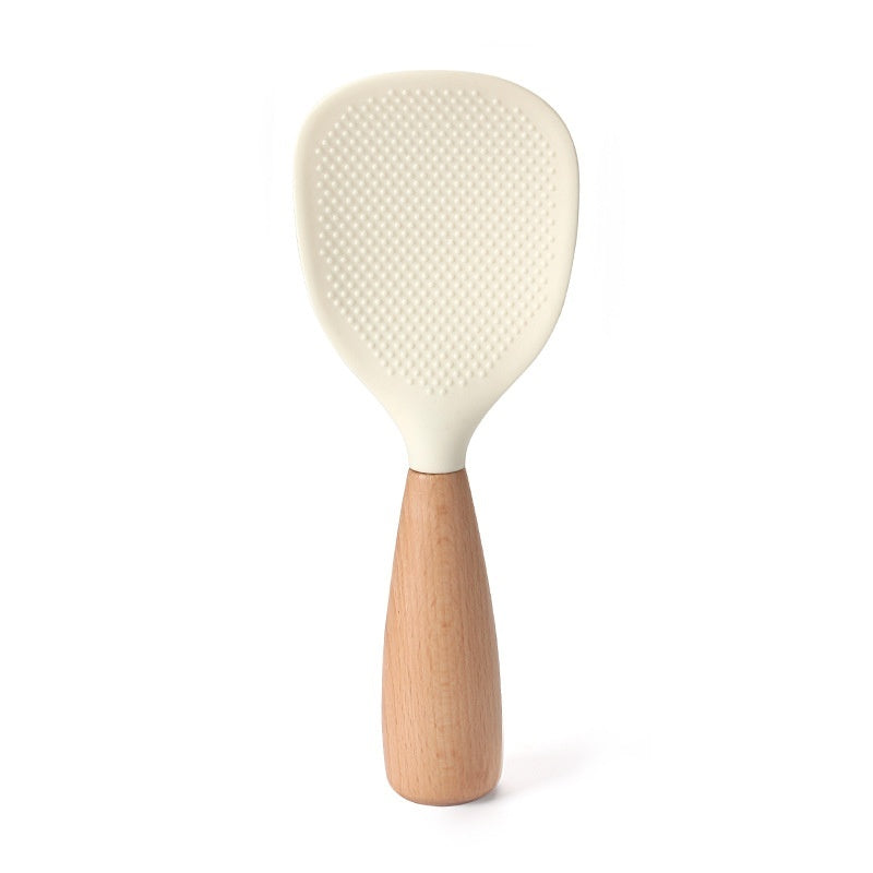 Stand Spoon Silicone Rice Shovel