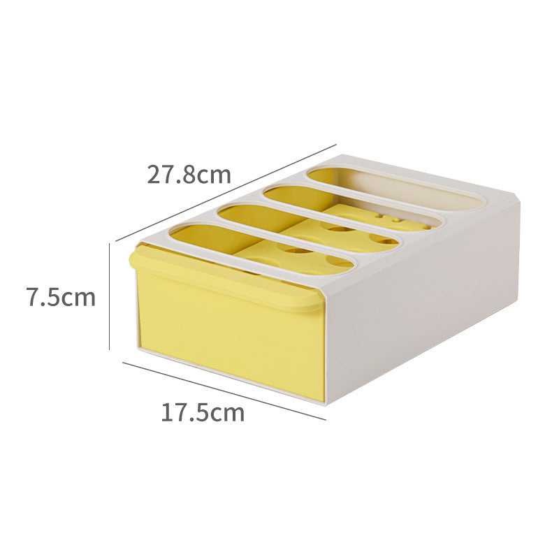 Household Kitchen Drawer-styled Fresh-keeping Egg Storage Box