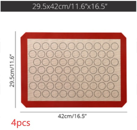 Silicone Fiberglass Mat Silicone Mat Baking Circle Mat