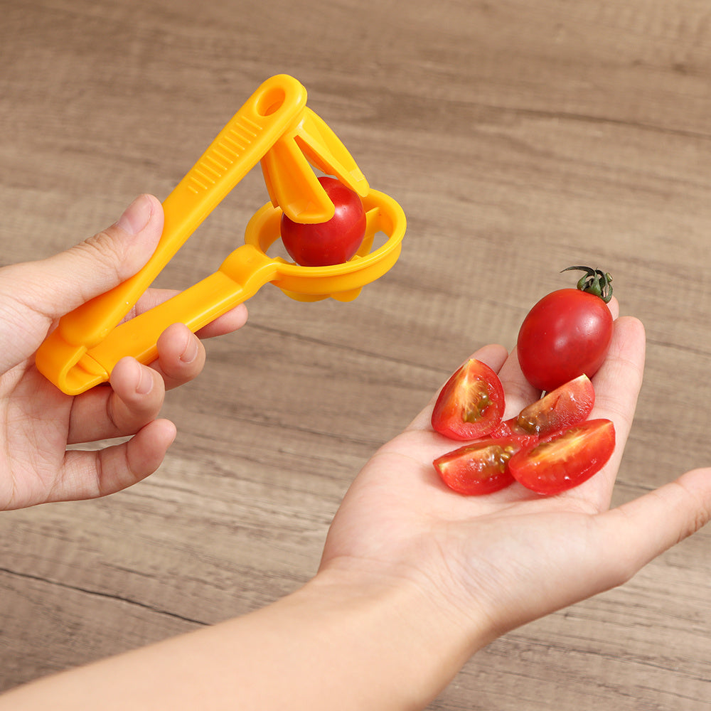 Tomato Slicer Cutter Grape Tools Cherry Kitchen Pizza Fruit Splitter Artifact Small Tomatoes Accessories Manual Cut Gadget