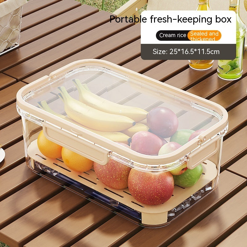 Food Grade Crisper Refrigerator Kitchen Storage Box