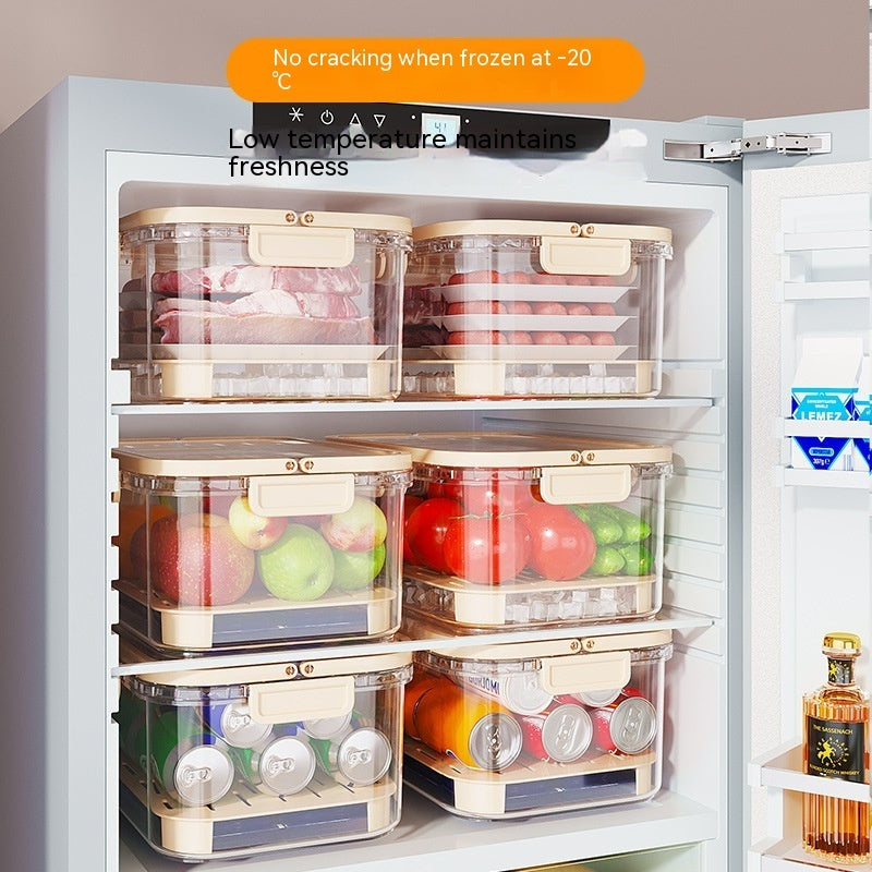 Food Grade Crisper Refrigerator Kitchen Storage Box